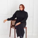 Mohair Dress- Black