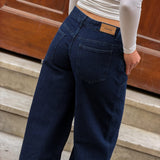 BAGGY JEANS - DARK-BLUE