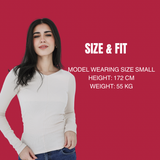 V-Neck Rib Top