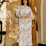 Shirt Dress-lavender