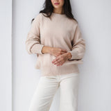 Cozy Sweater-Beige