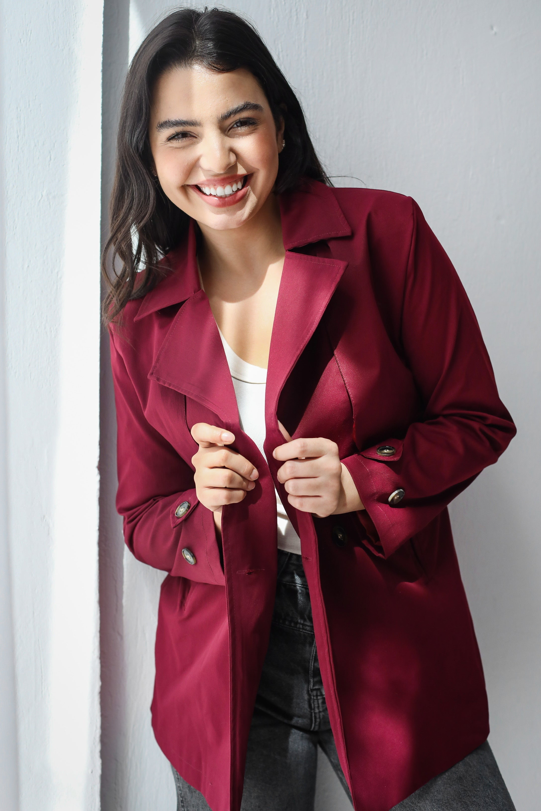 Half Trench coat