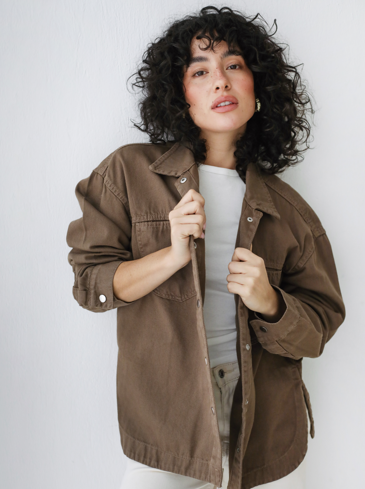Gabardine Overshirt