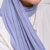 EVERYDAY LYCRA SCARF-BABY BLUE