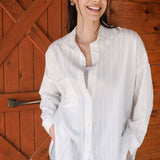 Soft Lines Shirt- of white