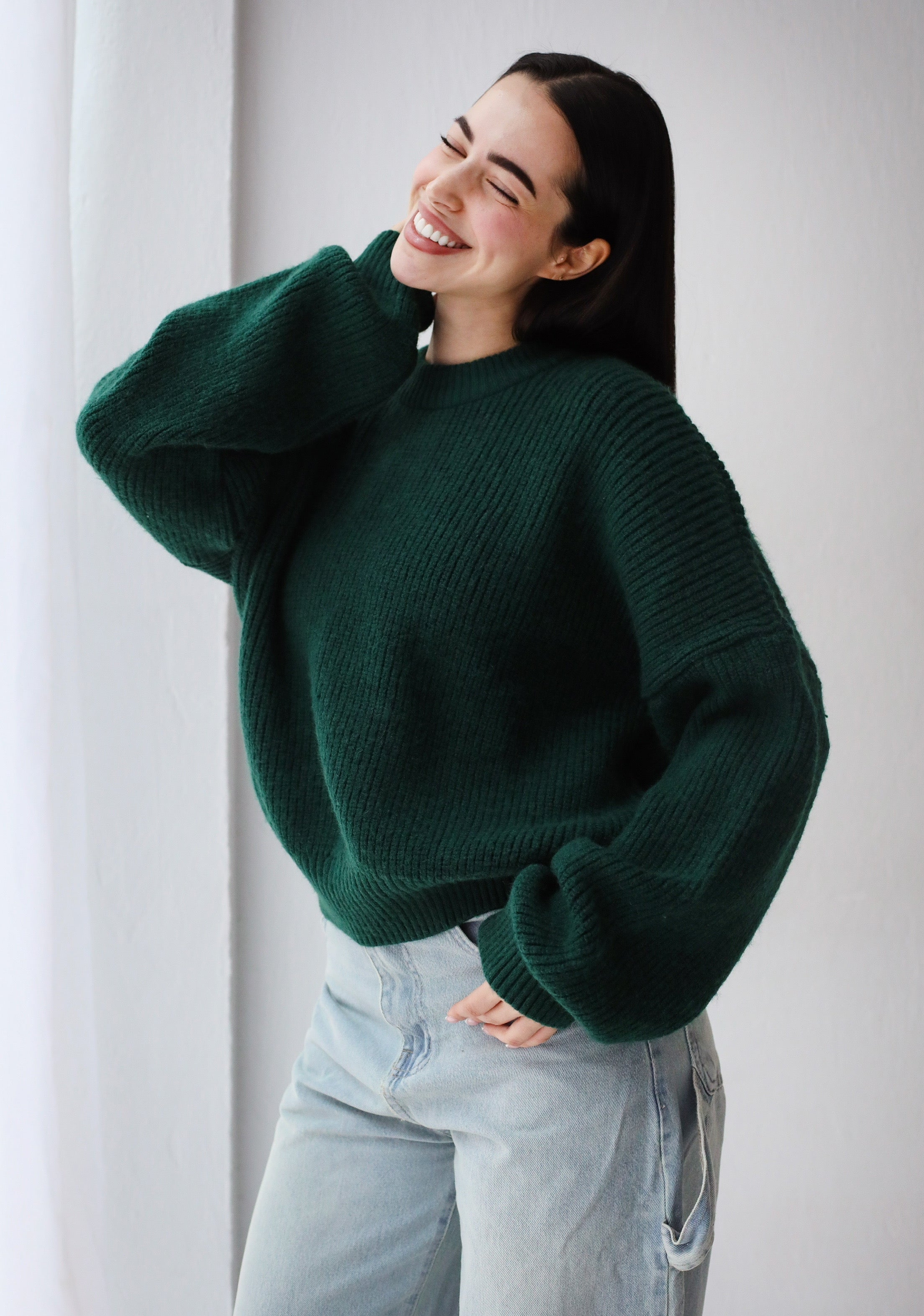 Soft Rib Knit Sweater