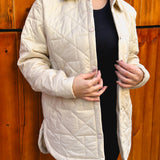 Oversize quilted jacket