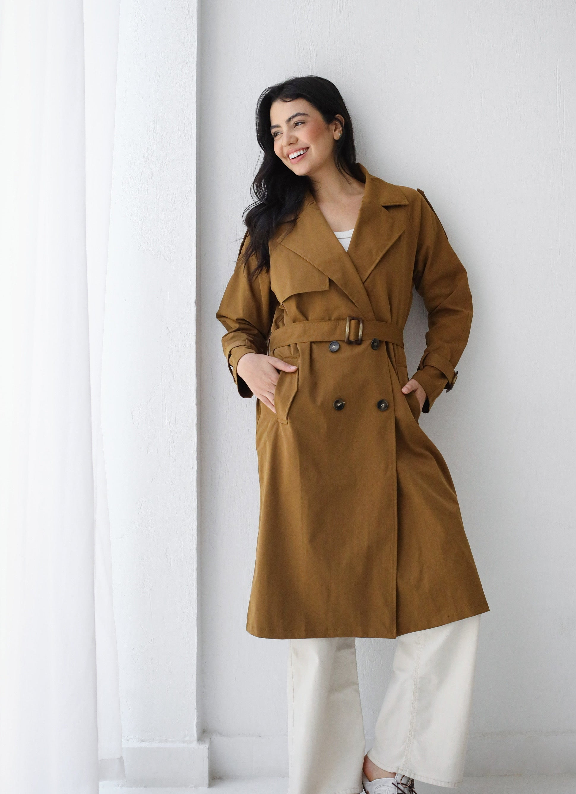 Double-Breasted Trench coat
