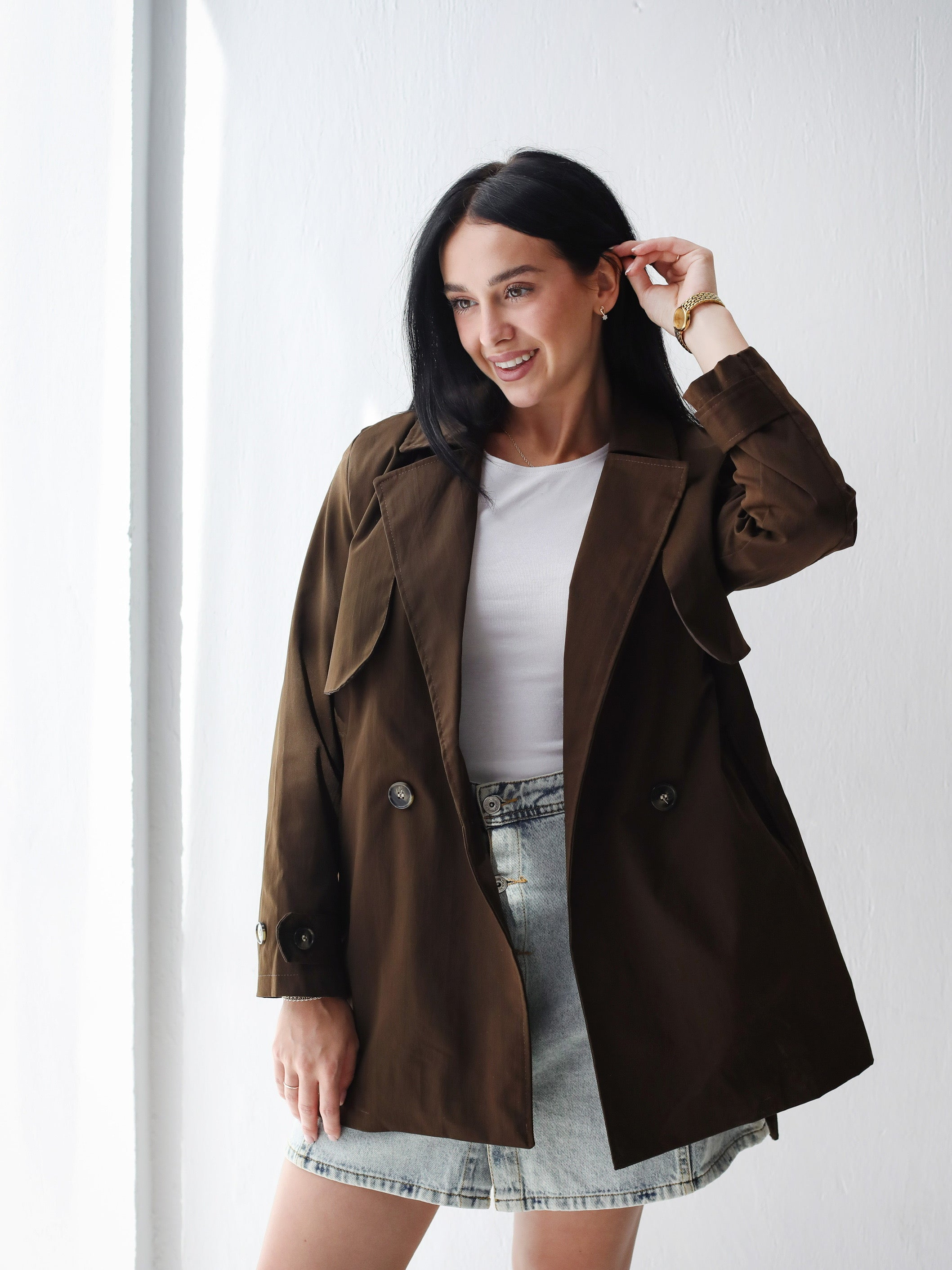 Half Trench coat