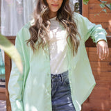 Oversized Cotton Poplin Shirt