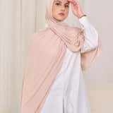 LEOPARD KUWAITI SCARF-LIGHT BEIGE