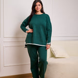 Everyday Knit set dark green