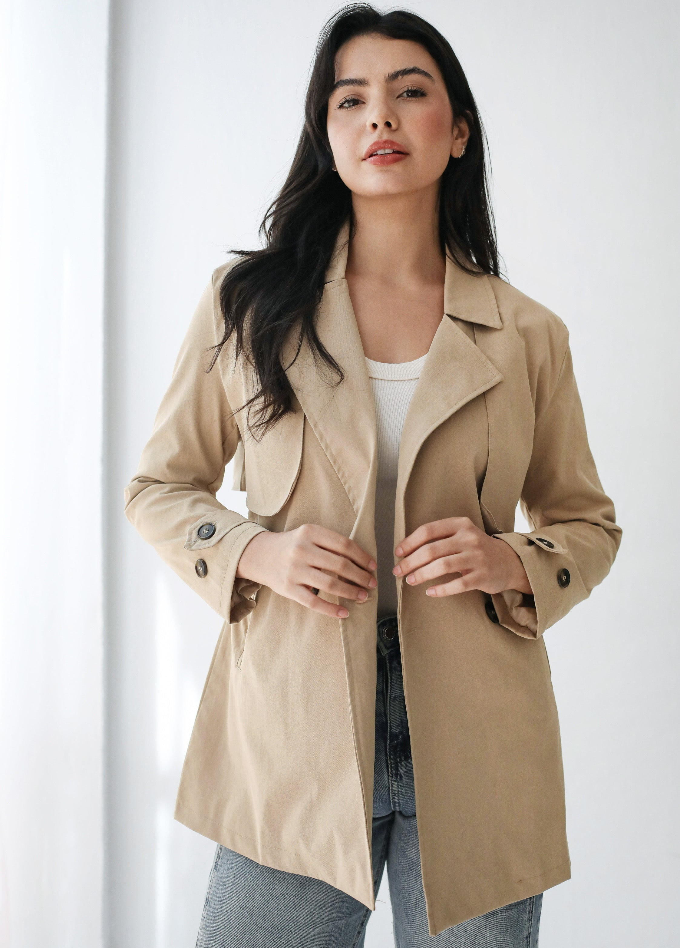 Half Trench coat