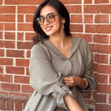 A-Line Shirt Dress