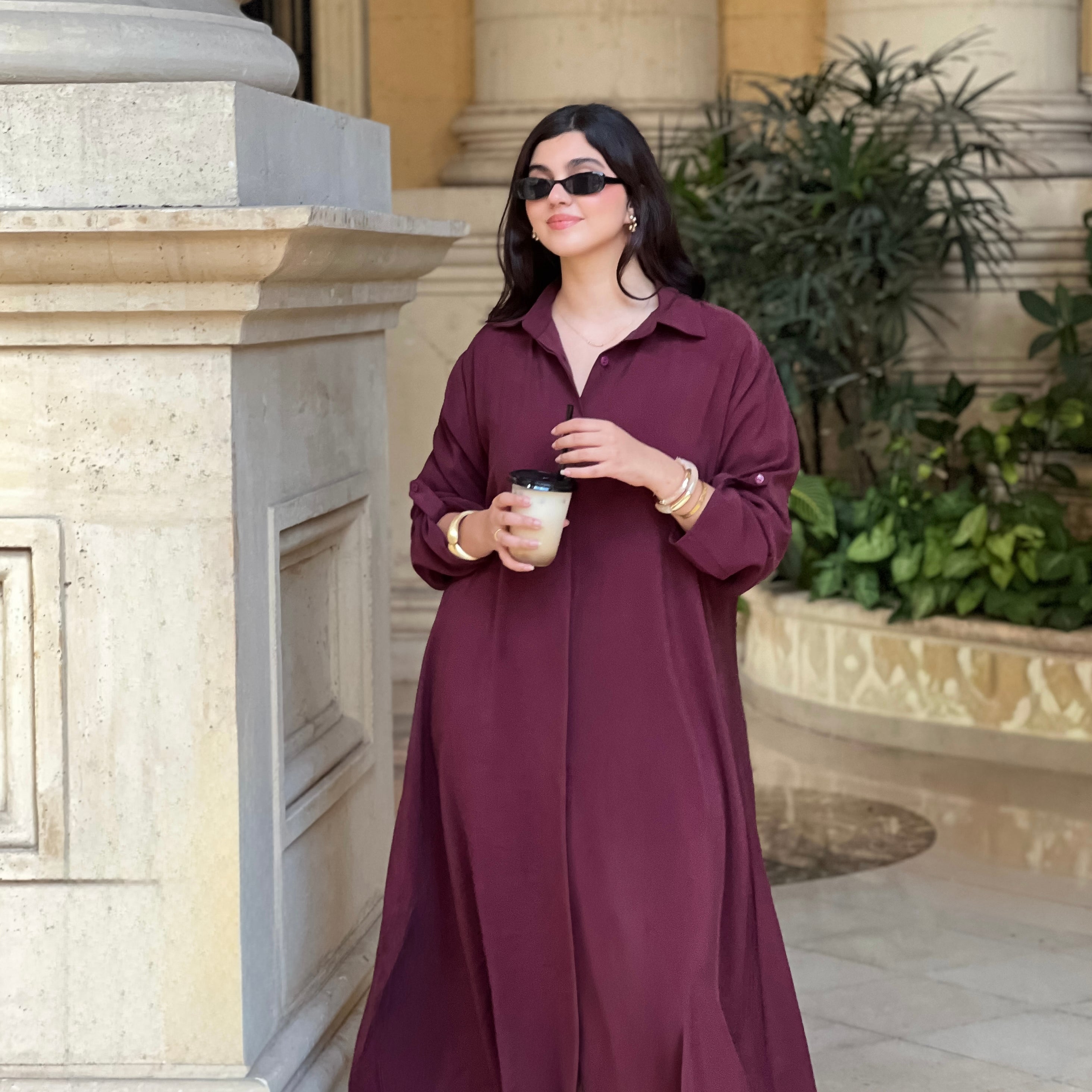 A-Line Shirt Dress