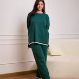Everyday Knit set dark green