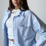 Classic Denim Shirt-Light Wash