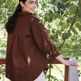 Oversized Cotton Poplin Shirt