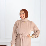 Mohair Dress- Beige