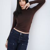 Off Shoulder Long Sleeve atop