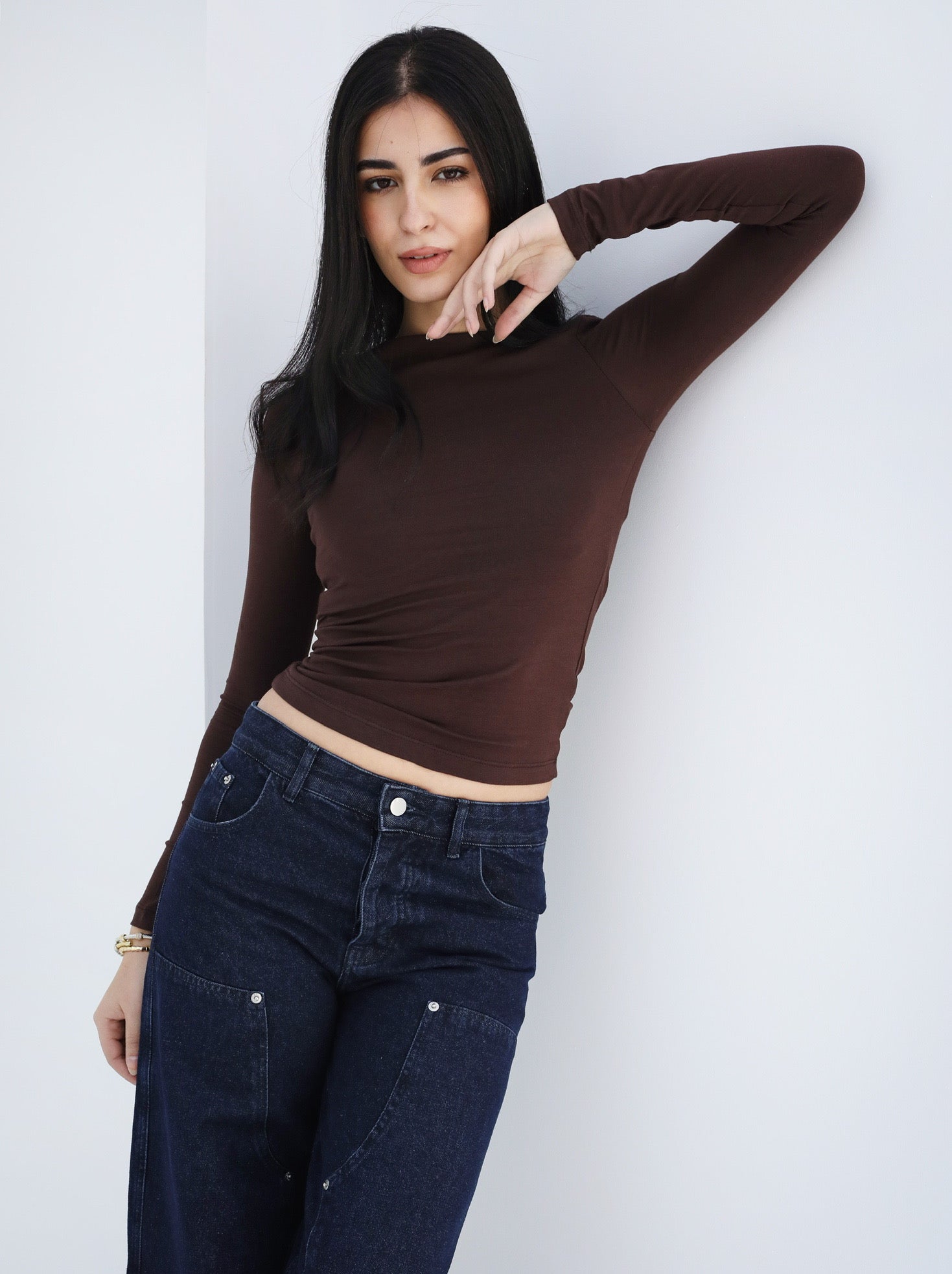 Off Shoulder Long Sleeve top