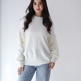 Cozy Sweater-of white