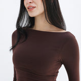 Off Shoulder Long Sleeve atop