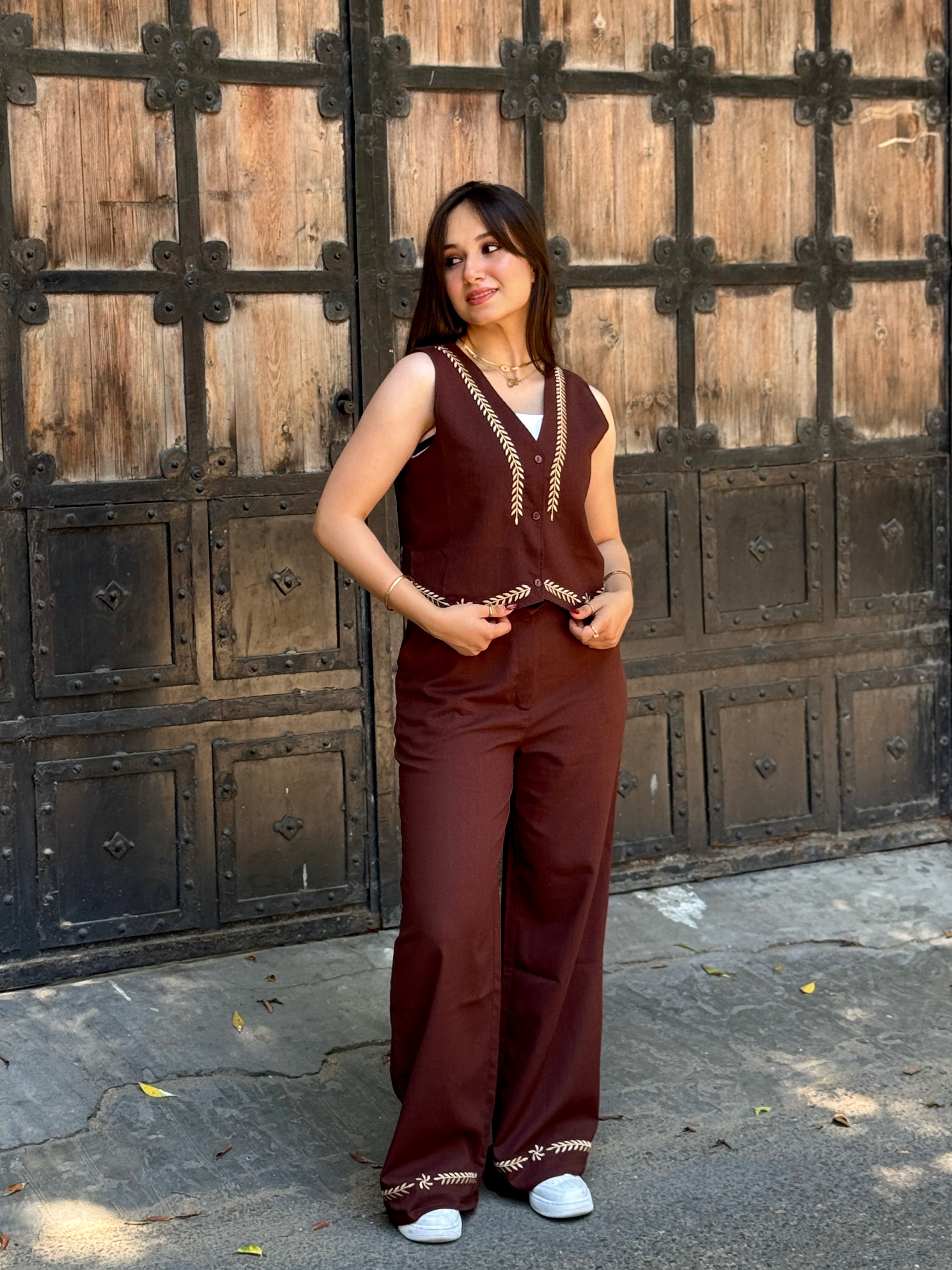 Sleeveless set