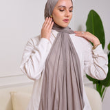 EVERYDAY LYCRA SCARF-GRAY