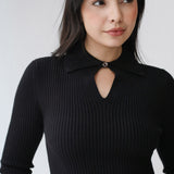Grace Collar Knit top