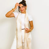 Paisley Scarf - off white