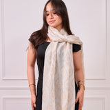 Paisley Scarf - off white