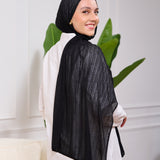 EVERYDAY LYCRA SCARF-BLACK