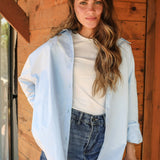 Oversized Cotton Poplin Shirt