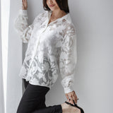 Fleur Shirt - white