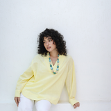 V-neck Blouse
