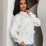 Bloomy Knit Sweater
