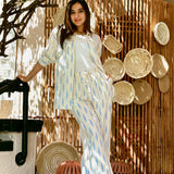 Everyday linen set-baby blue