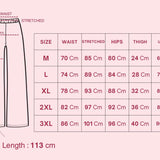 Cross waisted flare pants