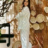 Everyday linen set-baby blue