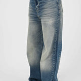 Mid Rise Wide Leg Street jeans