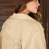 Oversized Cotton Poplin Shirt