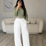 Wide leg pants