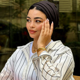 Black“cotton” turban