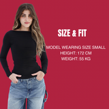 Off Shoulder Long Sleeve top