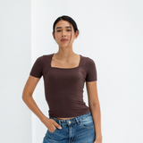 Square Neck Basic Top