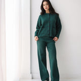 Velora Knit Set-olive