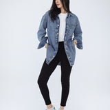 Longline Denim Shirt