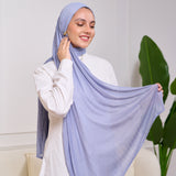 EVERYDAY LYCRA SCARF-BABY BLUE