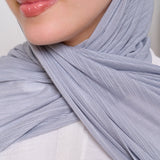 EVERYDAY LYCRA SCARF-LIGHT GRAY